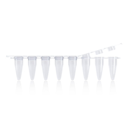 8-Tube PCR Strips (with Caps)